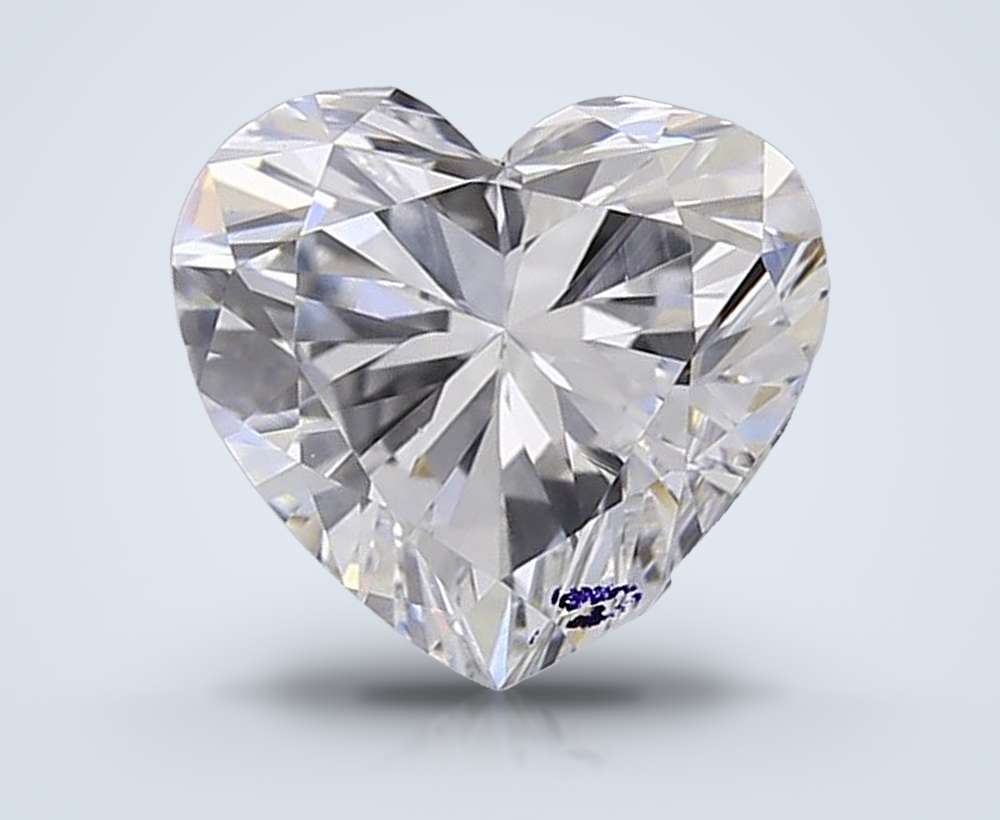 0.66 Carat Heart Lab Diamond