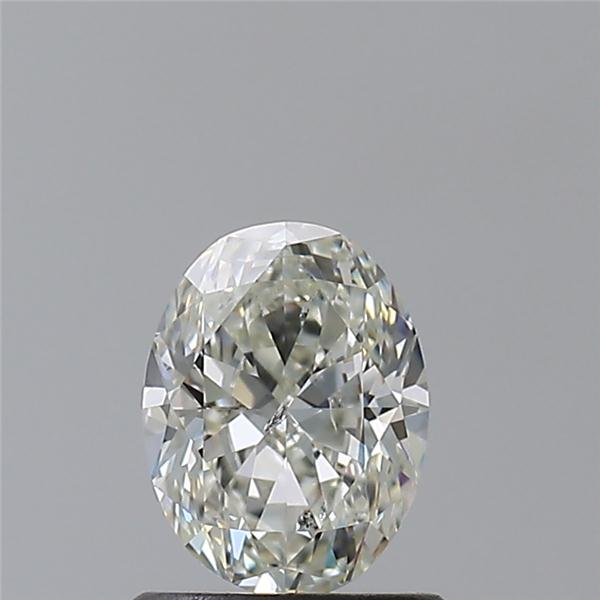 0.80ct J SI2 Rare Carat Ideal Cut Oval Diamond