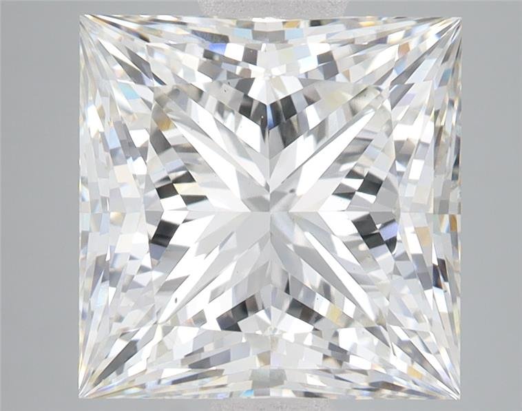 6.04ct G VS2 Excellent Cut Princess Lab Grown Diamond