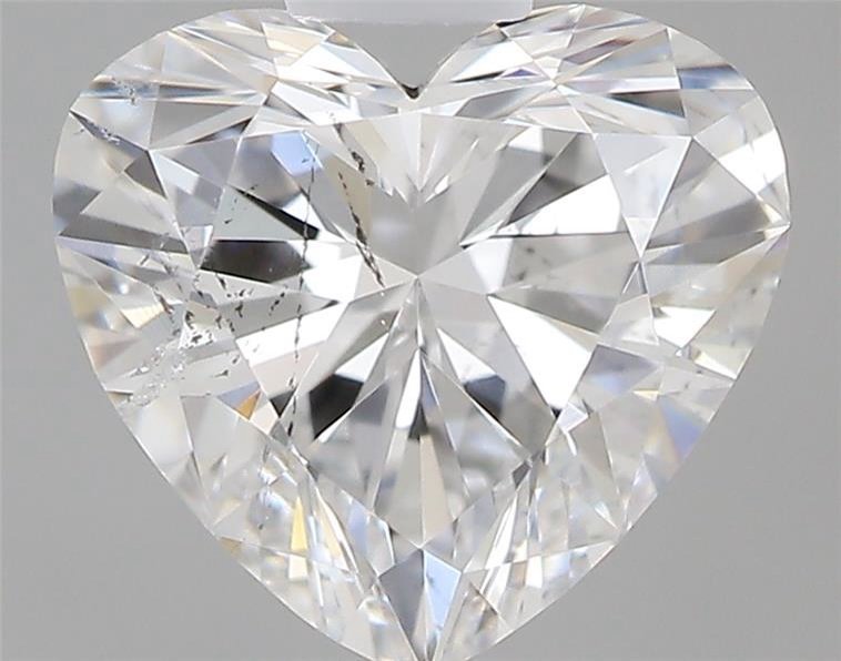 0.53ct E SI2 Rare Carat Ideal Cut Heart Diamond