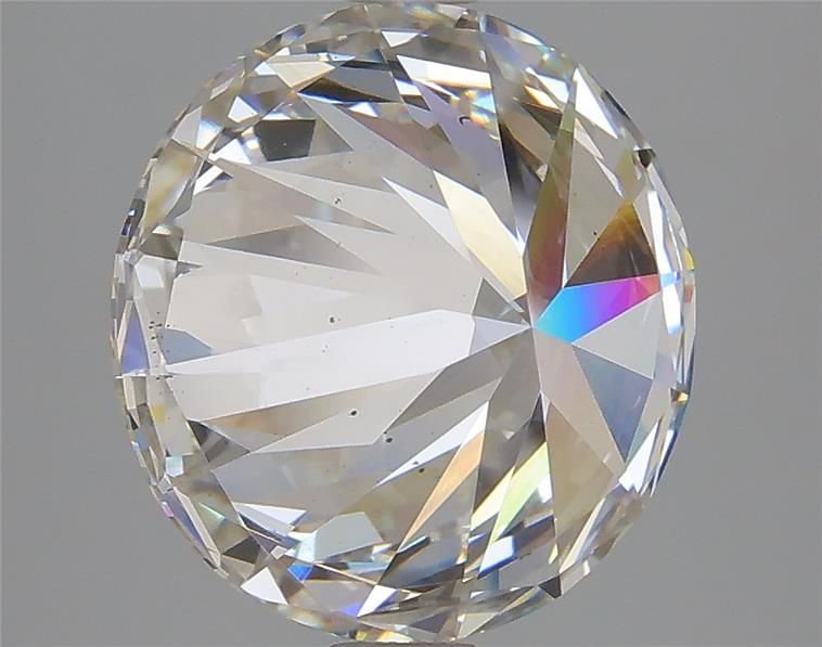 4.40ct F SI1 Excellent Cut Round Lab Grown Diamond