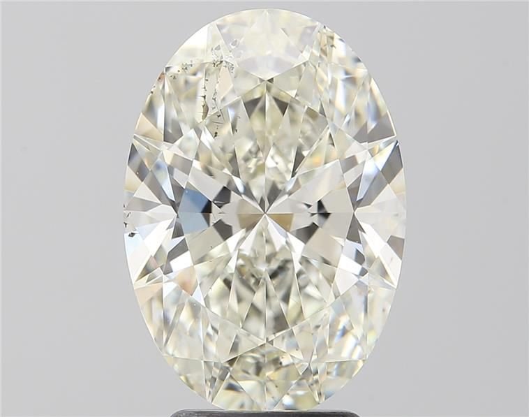 3.50ct K SI2 Rare Carat Ideal Cut Oval Diamond