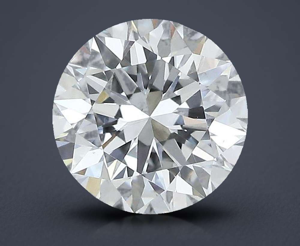 0.70 Carat Round Natural Diamond