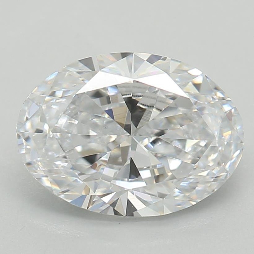 1.00ct D VS2 Very Good Cut Oval Lab Grown Diamond