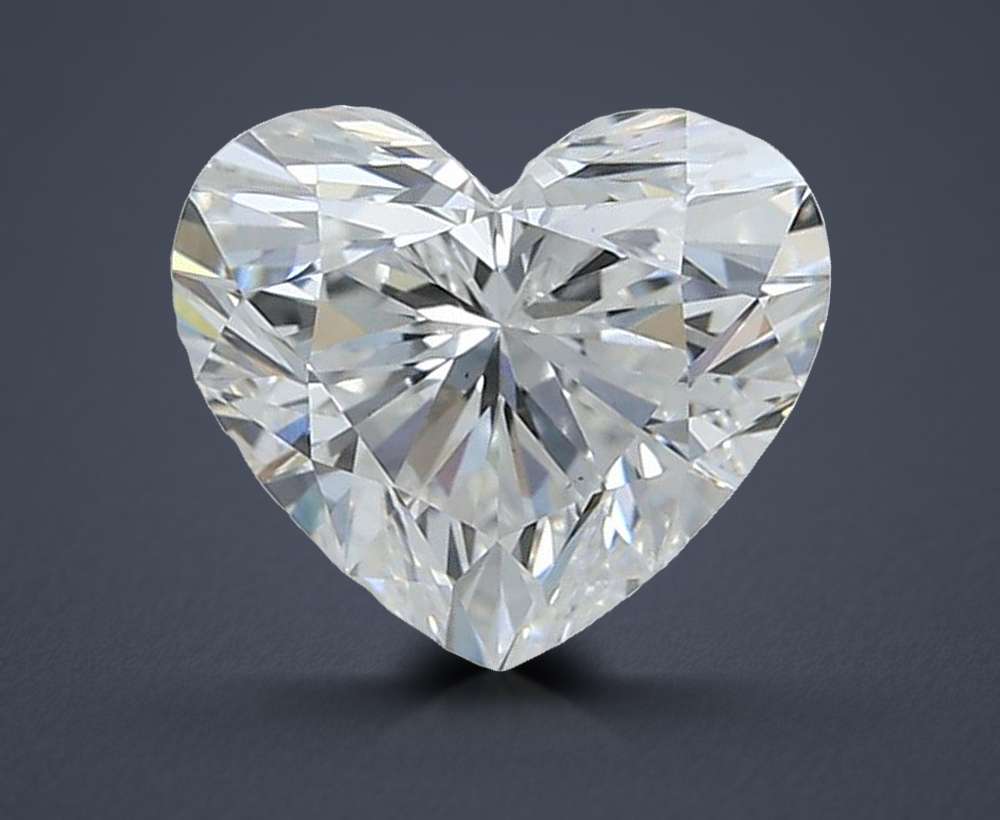 1.71 Carat Heart Lab Diamond