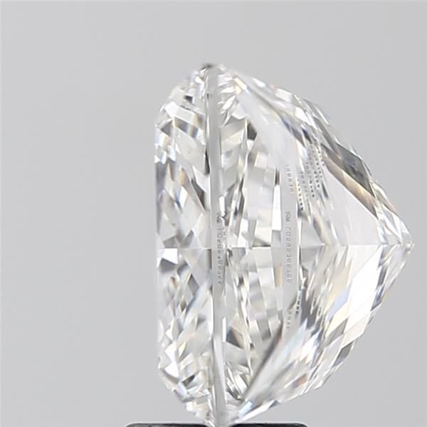 8.64ct F VS1 Rare Carat Ideal Cut Princess Lab Grown Diamond