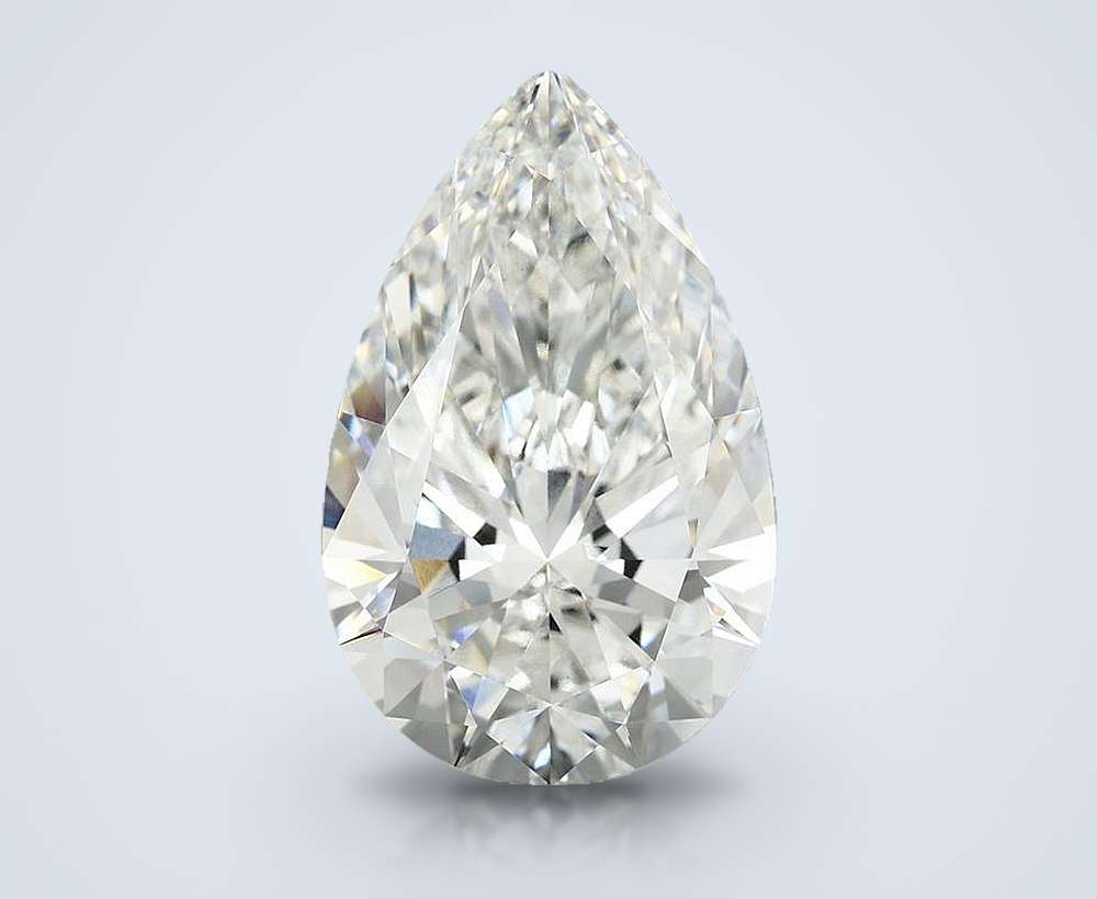 11.77 Carat Pear Lab Diamond