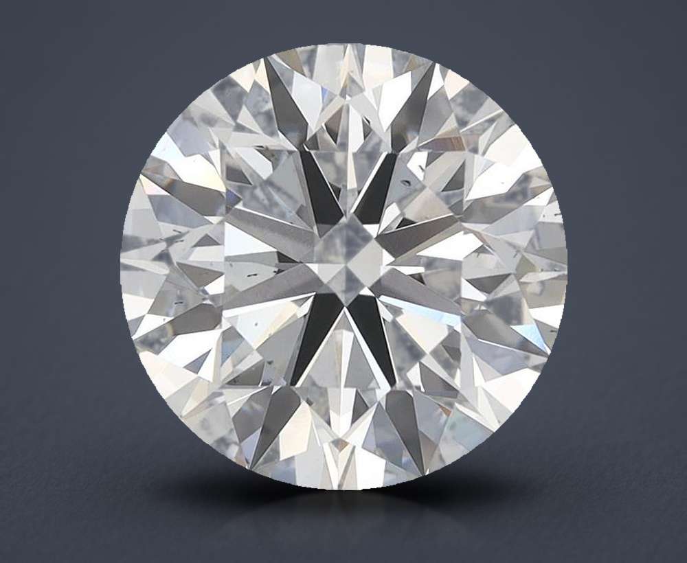 3.80 Carat Round Lab Diamond