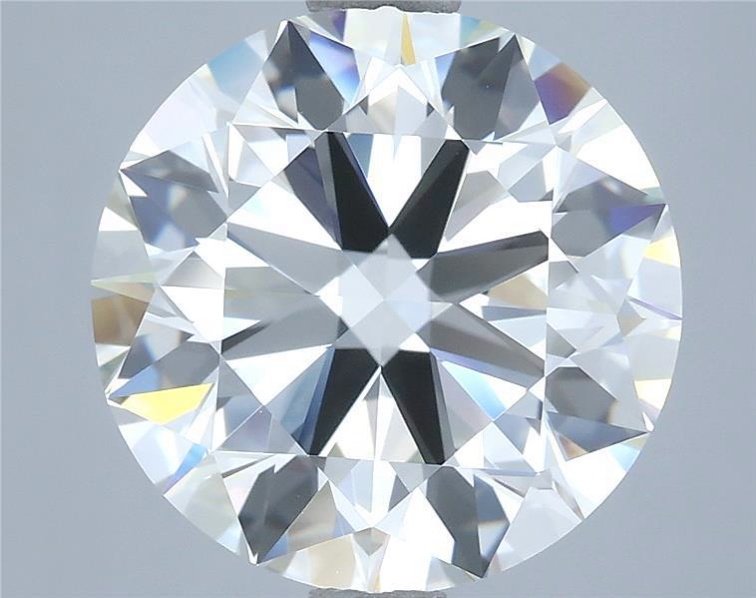 4.13ct I VVS1 Ideal Cut Round Diamond