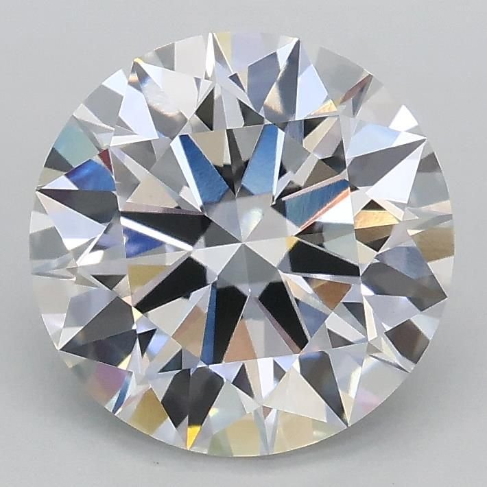 2.02ct D VVS2 Rare Carat Ideal Cut Round Lab Grown Diamond