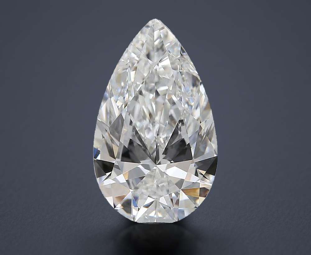2.70 Carat Pear Lab Diamond