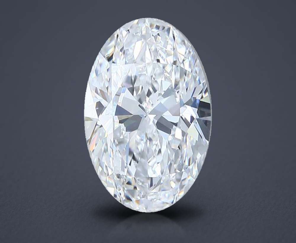 3.52 Carat Oval Natural Diamond