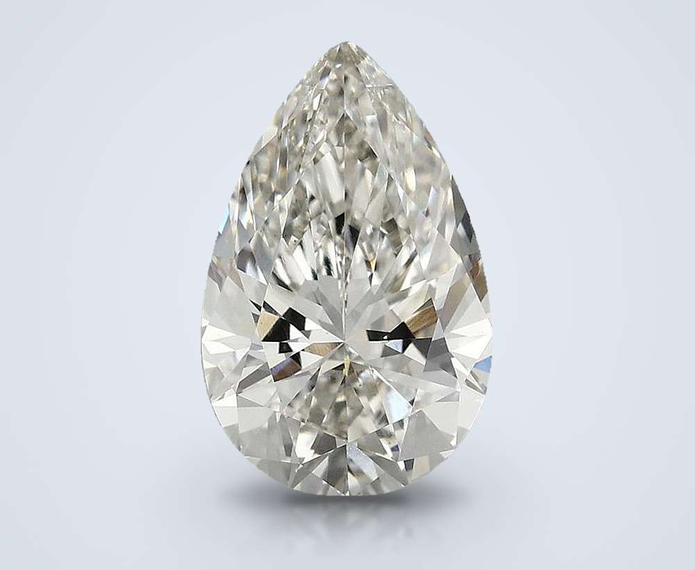 2.53 Carat Pear Lab Diamond