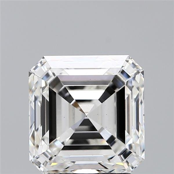 3.24ct G VS1 Rare Carat Ideal Cut Asscher Lab Grown Diamond