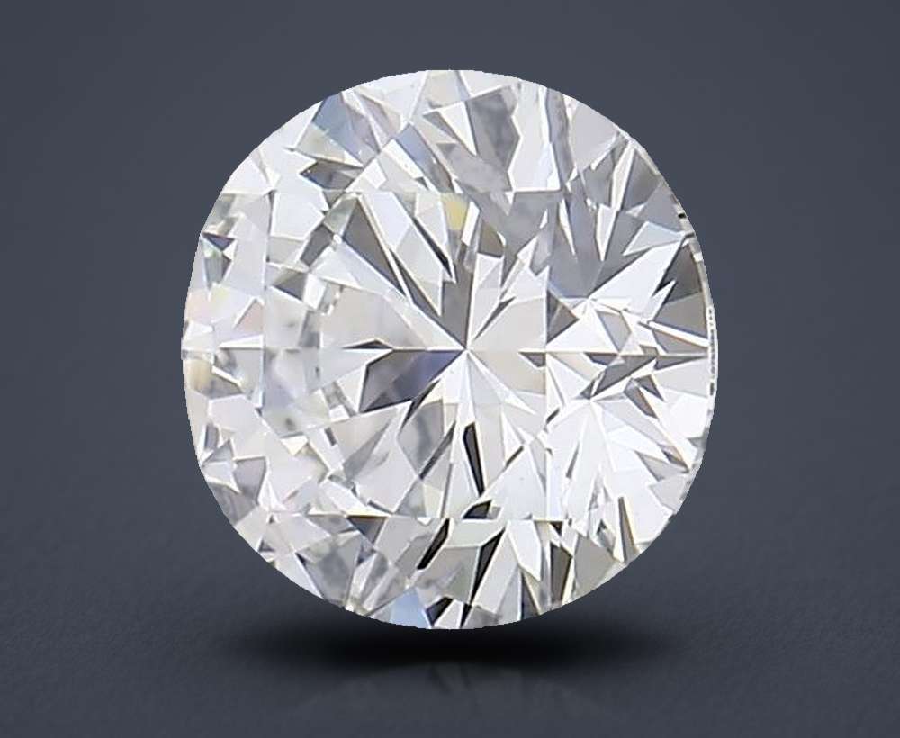 0.84 Carat Round Lab Diamond