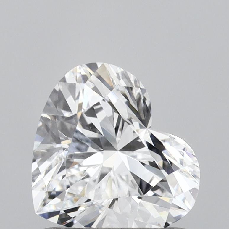 0.86ct D VS1 Rare Carat Ideal Cut Heart Lab Grown Diamond