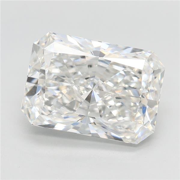 3.57ct F VVS2 Rare Carat Ideal Cut Radiant Lab Grown Diamond