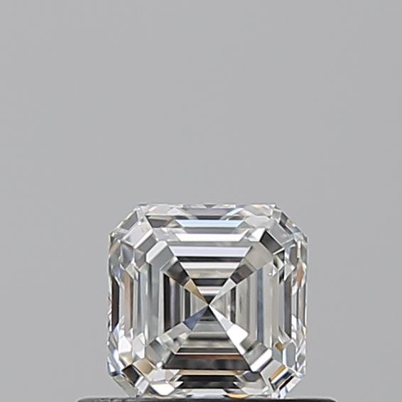 0.53ct H VS1 Rare Carat Ideal Cut Asscher Diamond