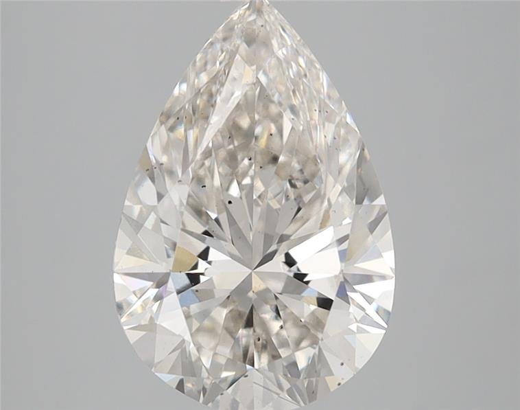 2.70ct G SI1 Rare Carat Ideal Cut Pear Lab Grown Diamond