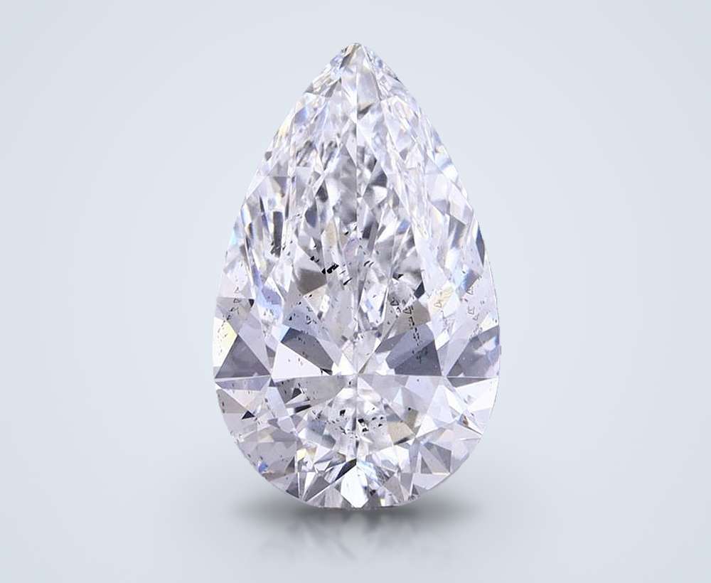 2.93 Carat Pear Lab Diamond