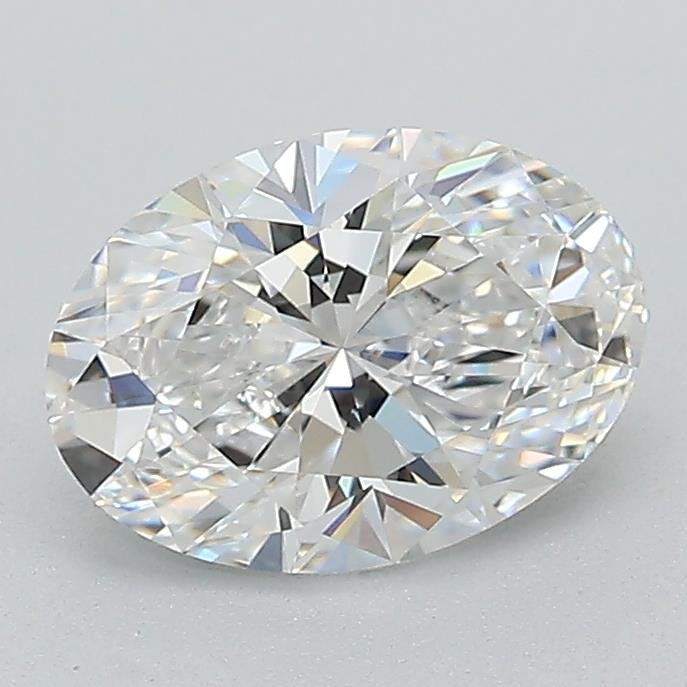 1.28ct D VVS2 Rare Carat Ideal Cut Oval Lab Grown Diamond