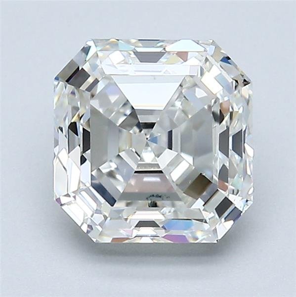 2.00ct G VS2 Very Good Cut Asscher Diamond