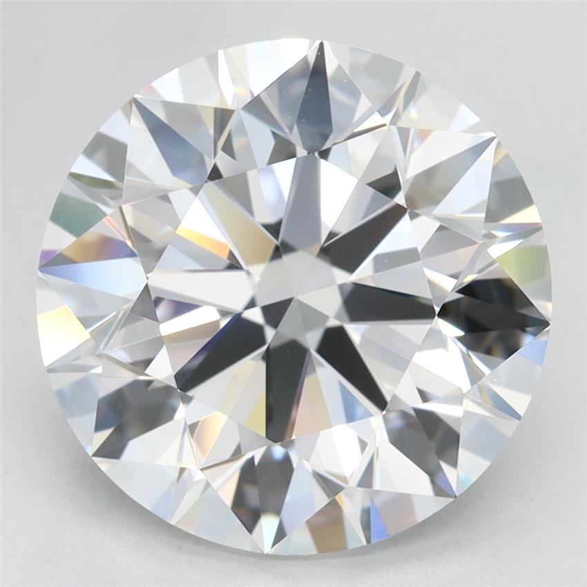 5.02ct D VVS2 Rare Carat Ideal Cut Round Lab Grown Diamond