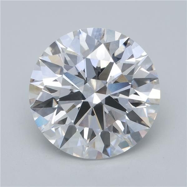 7.65ct F VVS1 Rare Carat Ideal Cut Round Lab Grown Diamond