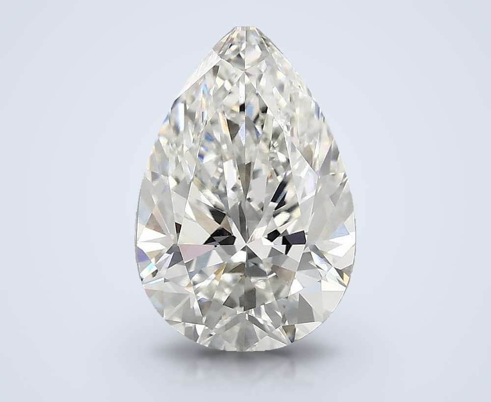 2.70 Carat Pear Lab Diamond