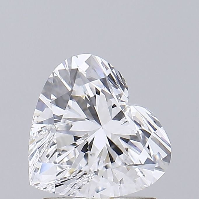 1.45ct F VS1 Rare Carat Ideal Cut Heart Lab Grown Diamond