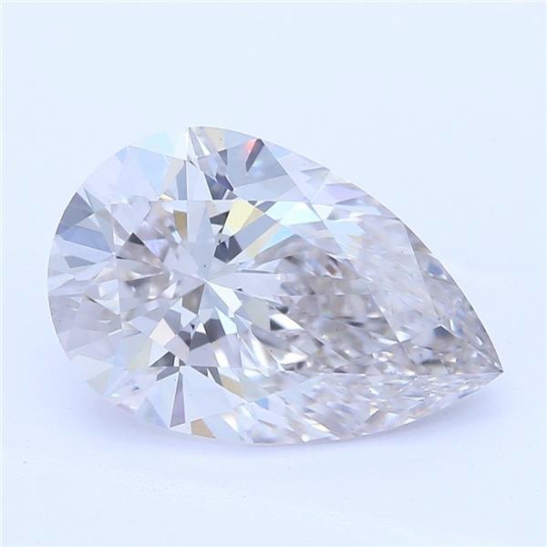 1.24ct H VS1 Rare Carat Ideal Cut Pear Lab Grown Diamond