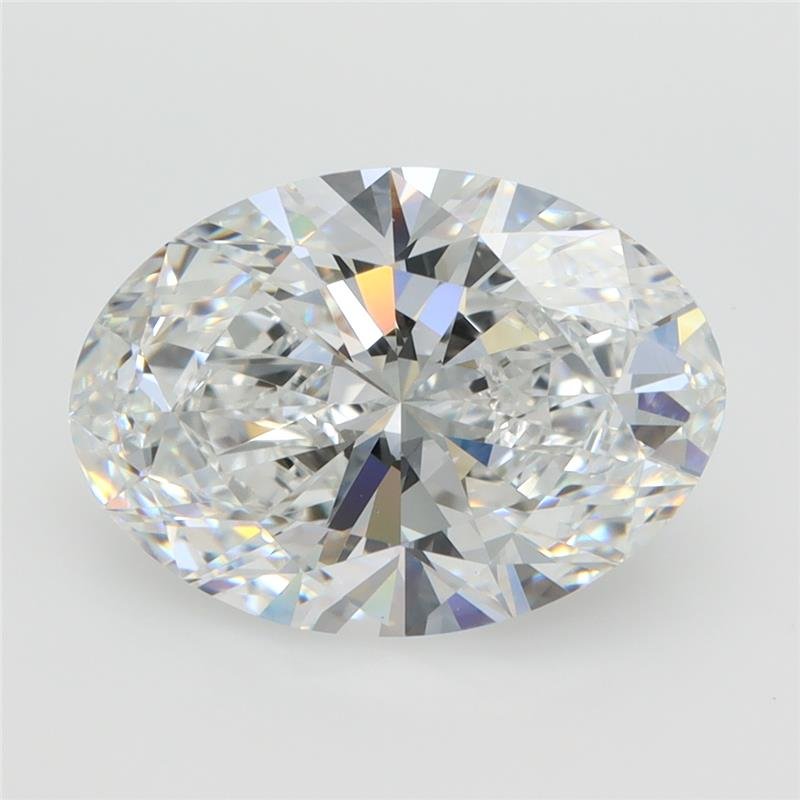 3.72ct E VVS2 Rare Carat Ideal Cut Oval Lab Grown Diamond