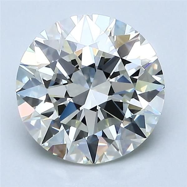 2.17ct K IF Rare Carat Ideal Cut Round Diamond