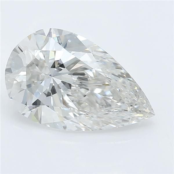 1.13ct G VS1 Rare Carat Ideal Cut Pear Lab Grown Diamond