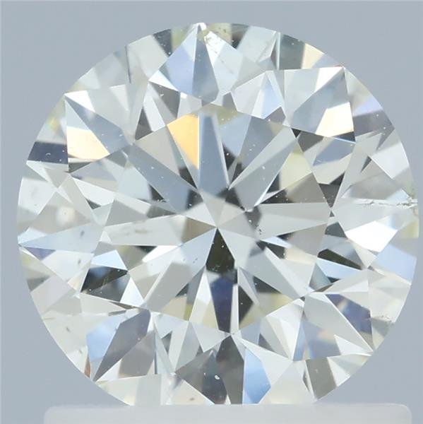 1.08ct K SI1 Rare Carat Ideal Cut Round Diamond