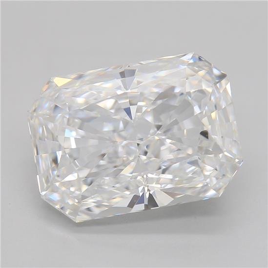 4.27ct D VVS2 Excellent Cut Radiant Lab Grown Diamond