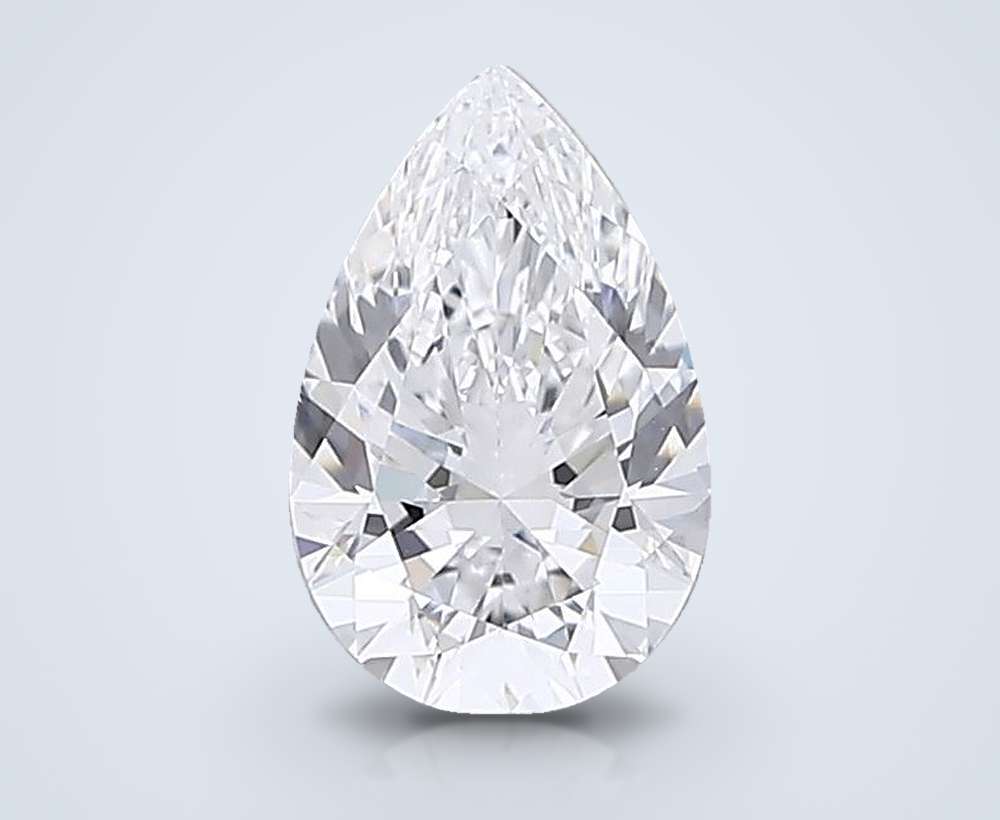 13.64 Carat Pear Lab Diamond