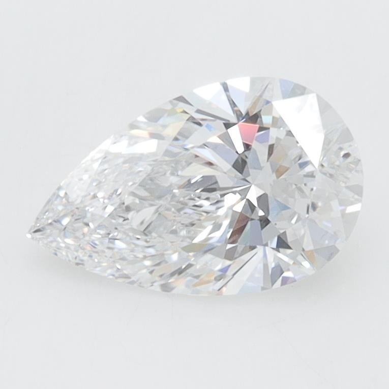 1.05ct D VVS1 Rare Carat Ideal Cut Pear Lab Grown Diamond