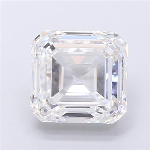 4.01ct E VVS2 Rare Carat Ideal Cut Asscher Lab Grown Diamond