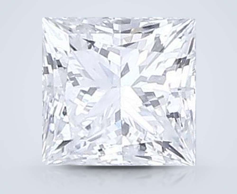 1.54 Carat Princess Lab Diamond