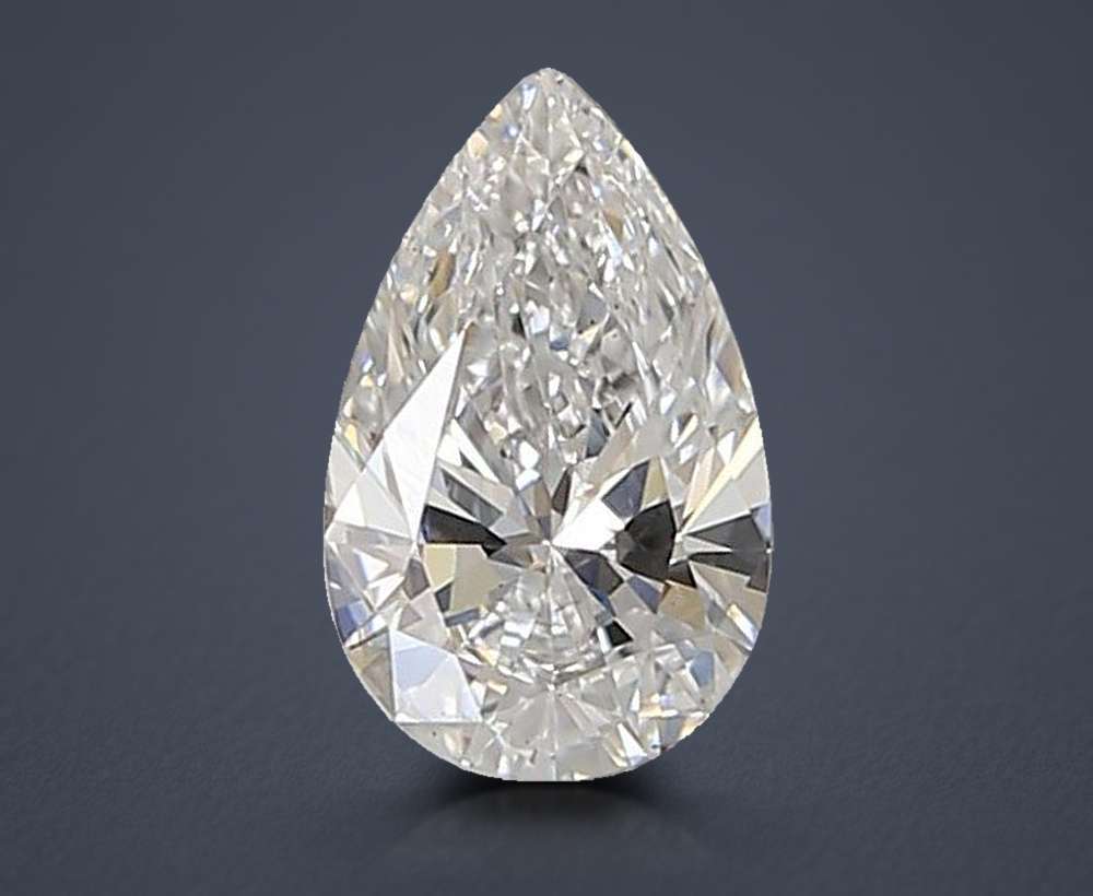 0.73 Carat Pear Lab Diamond