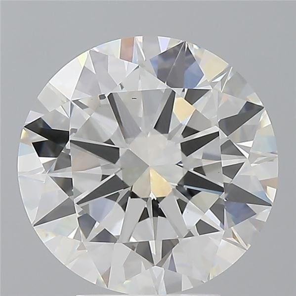 4.55 Carat Round Lab Diamond