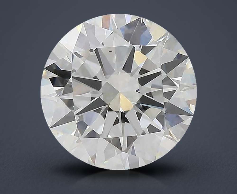 4.55 Carat Round Lab Diamond