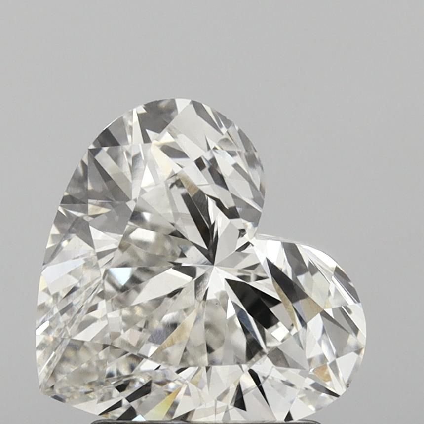 2.03ct G VS2 Rare Carat Ideal Cut Heart Lab Grown Diamond