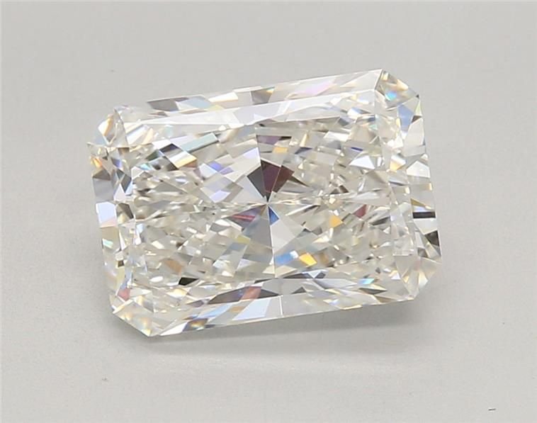 3.06ct F VVS2 Rare Carat Ideal Cut Radiant Lab Grown Diamond