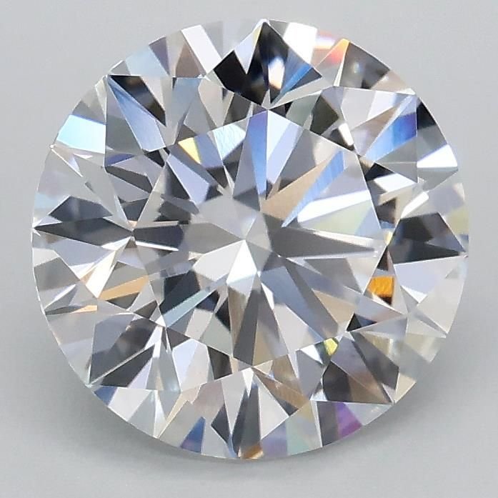 2.02ct D VVS2 Rare Carat Ideal Cut Round Lab Grown Diamond