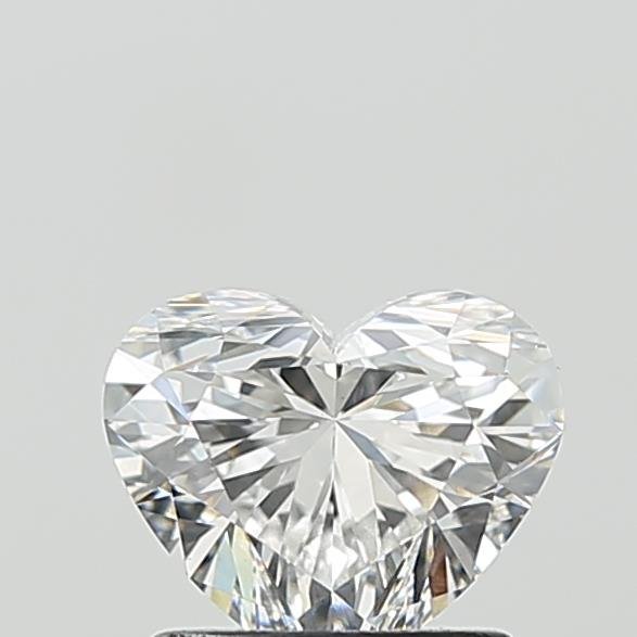 1.22ct F VS1 Rare Carat Ideal Cut Heart Lab Grown Diamond