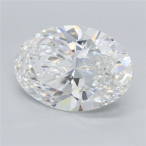 3.02ct E VS1 Rare Carat Ideal Cut Oval Lab Grown Diamond