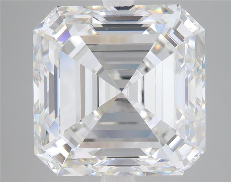 10.05ct F VVS2 Rare Carat Ideal Cut Asscher Lab Grown Diamond