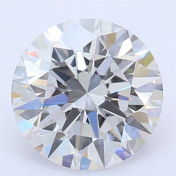 1.29ct G VVS2 Rare Carat Ideal Cut Round Lab Grown Diamond